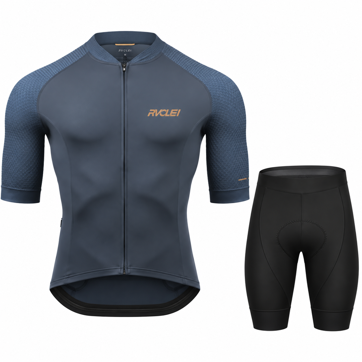 Conjunto de Ciclismo Masculino Camisa e Bermuda Montevie