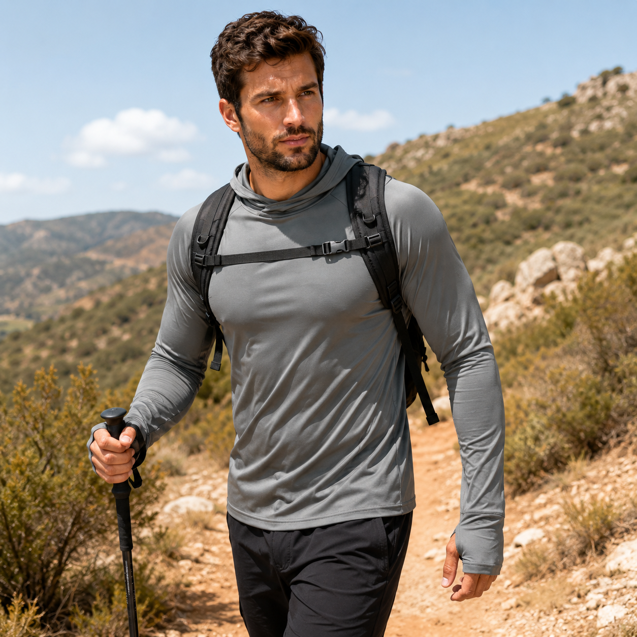 Blusa Térmica UPF 50+ Masculina Outdoor Montevie