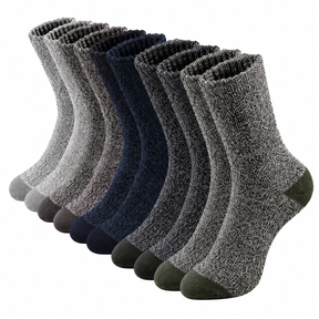 5 Pares de Meias De Lã Masculino Montevie