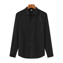 Camisa De Linho Masculina Old Money França