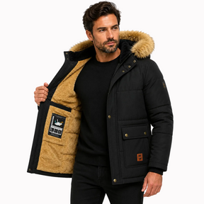 Jaqueta Parka Masculina Interior Lã Vie