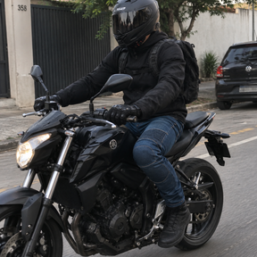 Calça Jeans Motociclista Antiqueda Montevie