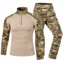 Uniforme Tático Camuflado Camisa e Calça Montevie