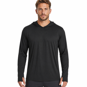 Blusa Masculina Térmica Anti-UV com Capuz Montevie