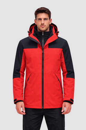 Jaqueta 3 em 1 Masculina Impermeável fleece Snow Montevie