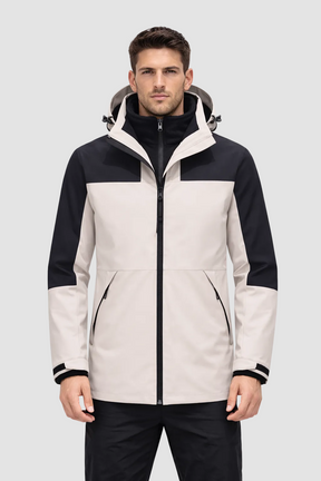 Jaqueta 3 em 1 Masculina Impermeável fleece Snow Montevie