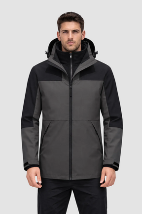 Jaqueta 3 em 1 Masculina Impermeável fleece Snow Montevie
