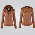 Jaqueta Feminina com Capuz Montevie 5