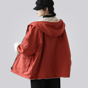 Jaqueta Parka Feminina Forrada Montevie