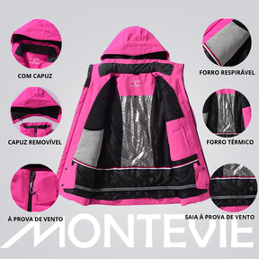 Jaqueta Feminina Snowboard SKI Montevie -30ºC
