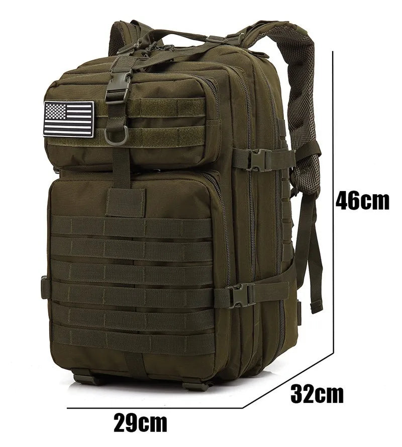 Mochila Tática Militar Montevie Verde 50L