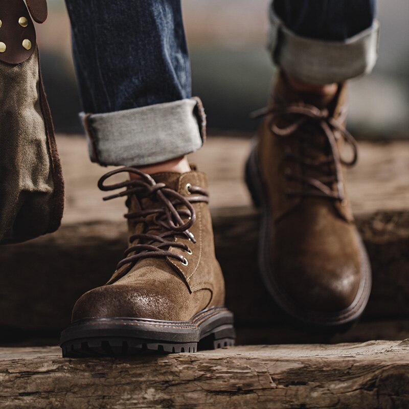 Bota Masculina Clássica Camurça 1981