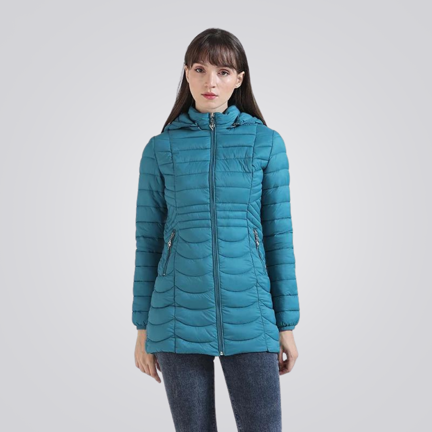 Jaqueta Puffer Feminina Longa Sant Montevie