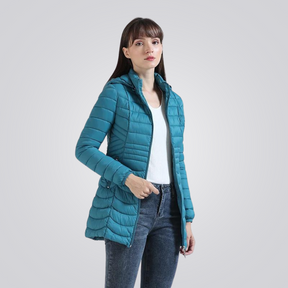 Jaqueta Puffer Feminina Longa Sant Montevie