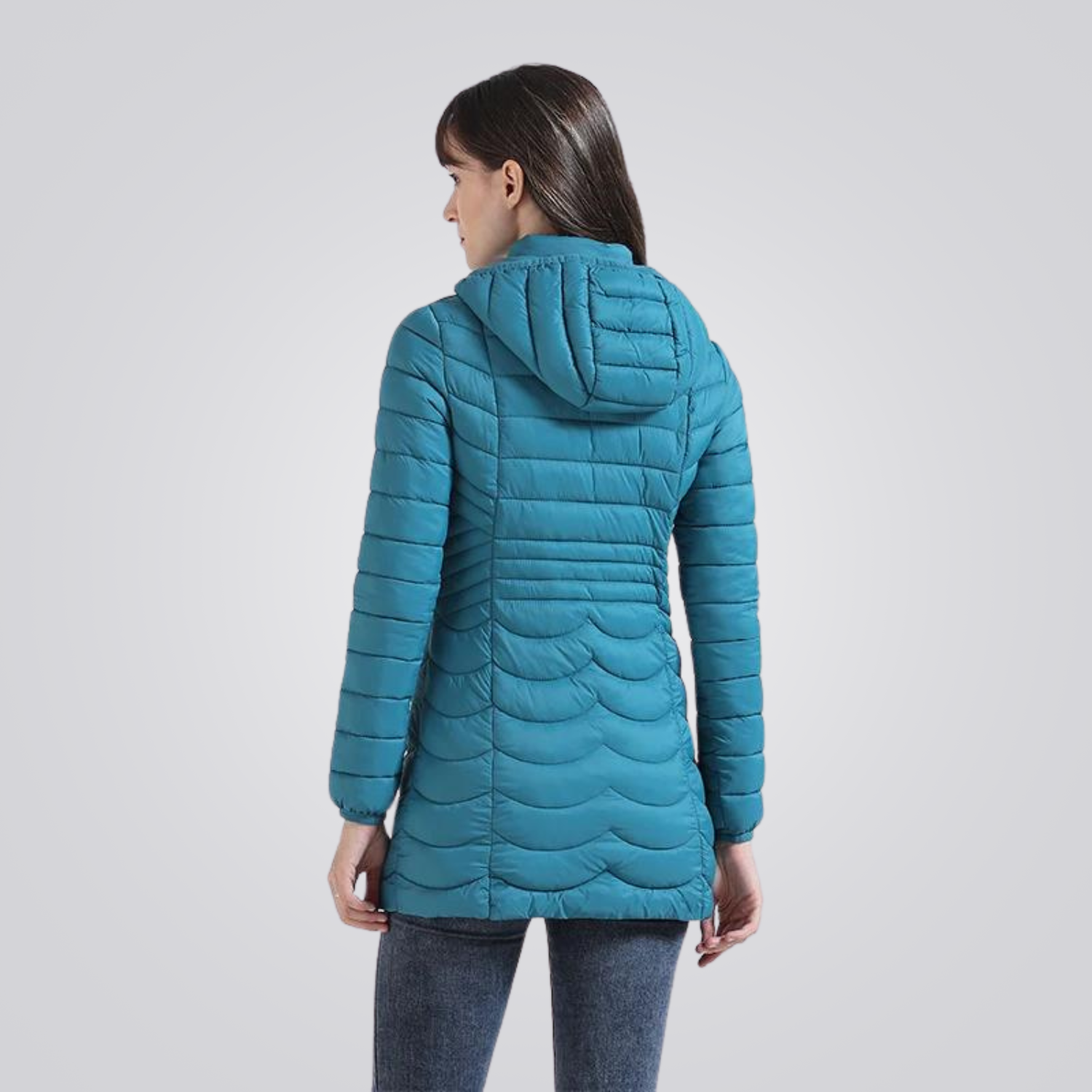 Jaqueta Puffer Feminina Longa Sant Montevie