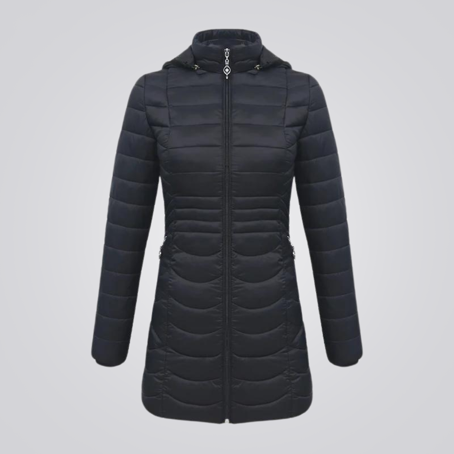 Jaqueta Puffer Feminina Longa Sant Montevie