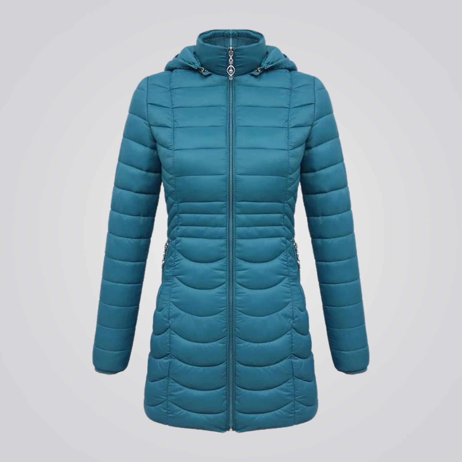 Jaqueta Puffer Feminina Longa Sant Montevie