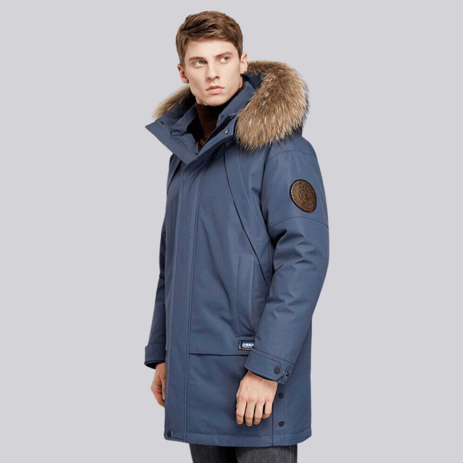 Jaqueta Parka Masculina Térmica Impermeável Montevie