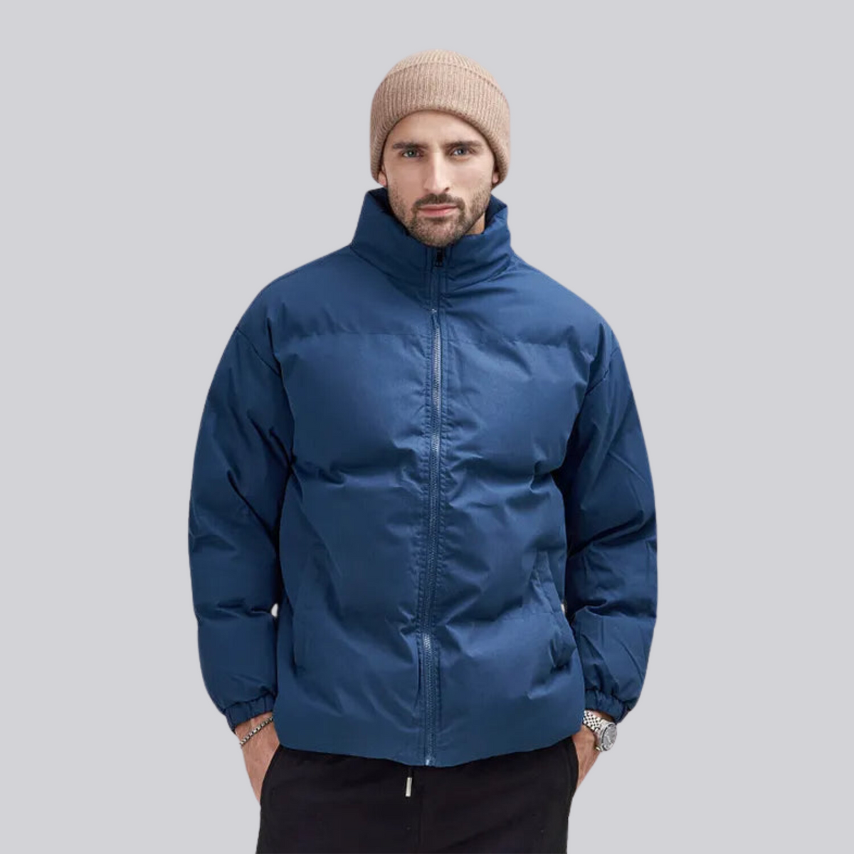 Jaqueta Puffer Parka Masculina Montevie