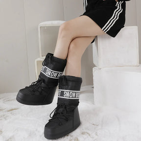 Bota Feminina Snow Boot Ski Montevie