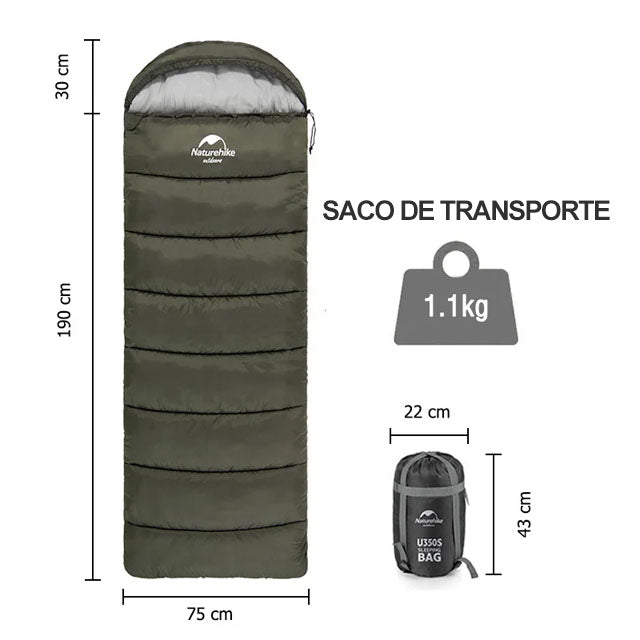 Saco Dormir Hot Montevie 11°C a -6ºC