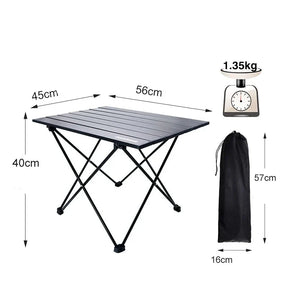 Mesa Para Camping Portátil e Dobrável Montevie