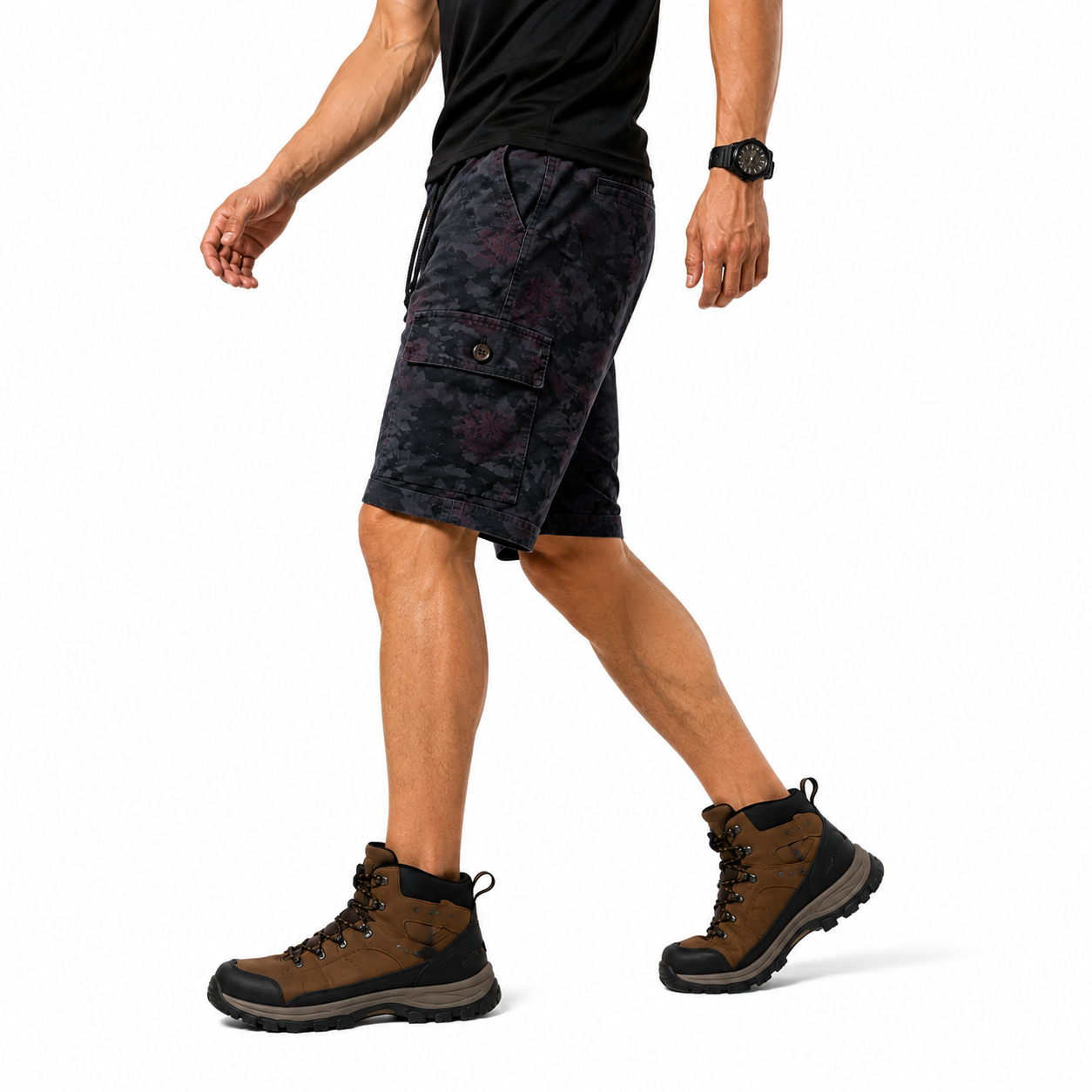 Shorts Camuflado Masculino Outdoor Montevie