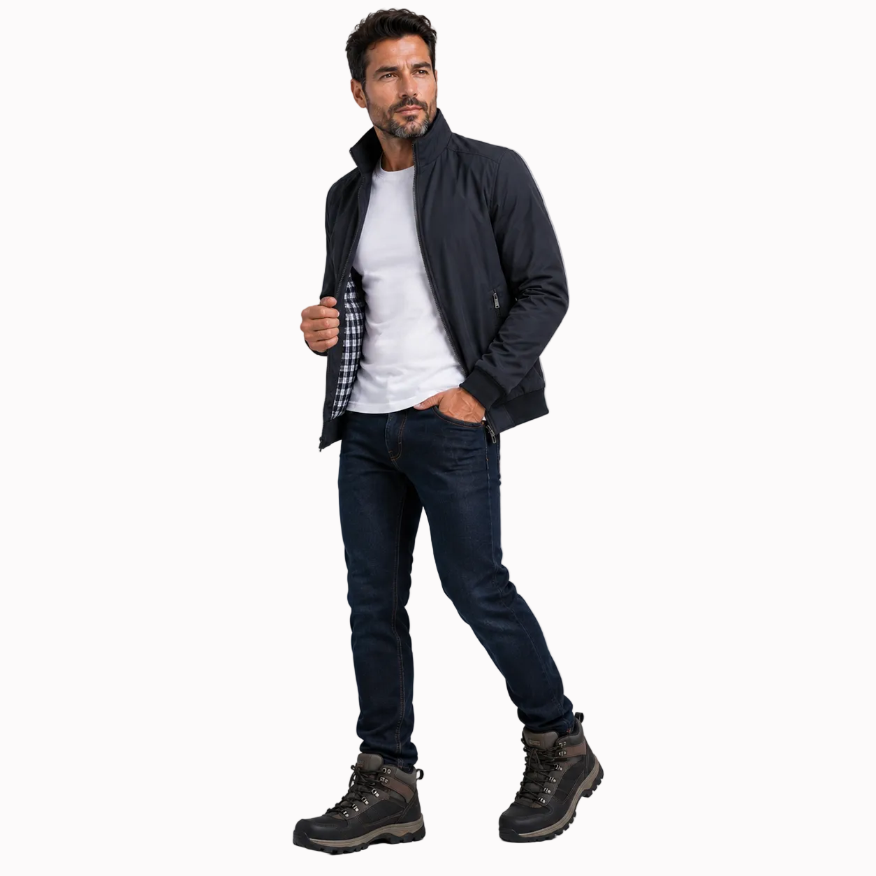Jaqueta Masculina Basic Slin Montevie