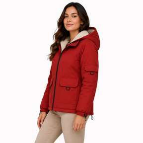 Jaqueta Parka Feminina Forrada Montevie