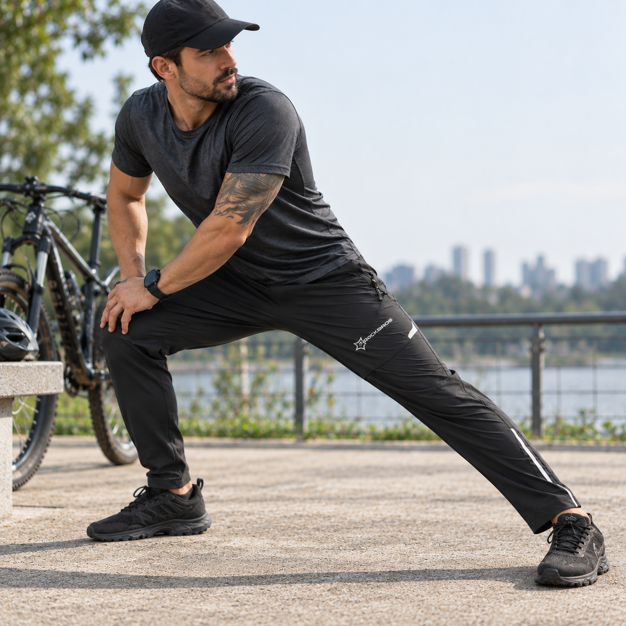 Calça de Ciclismo Leve Reflexiva Montevie