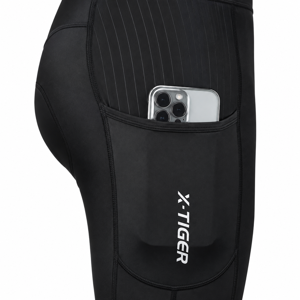 Calça de Ciclismo Masculina com Gel Acolchoado Montevie