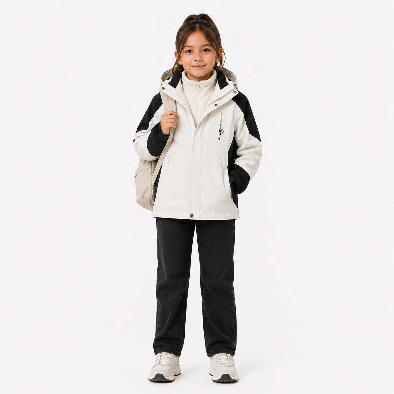 Jaqueta Infantil 3 Em 1 Lua Montevie Menina