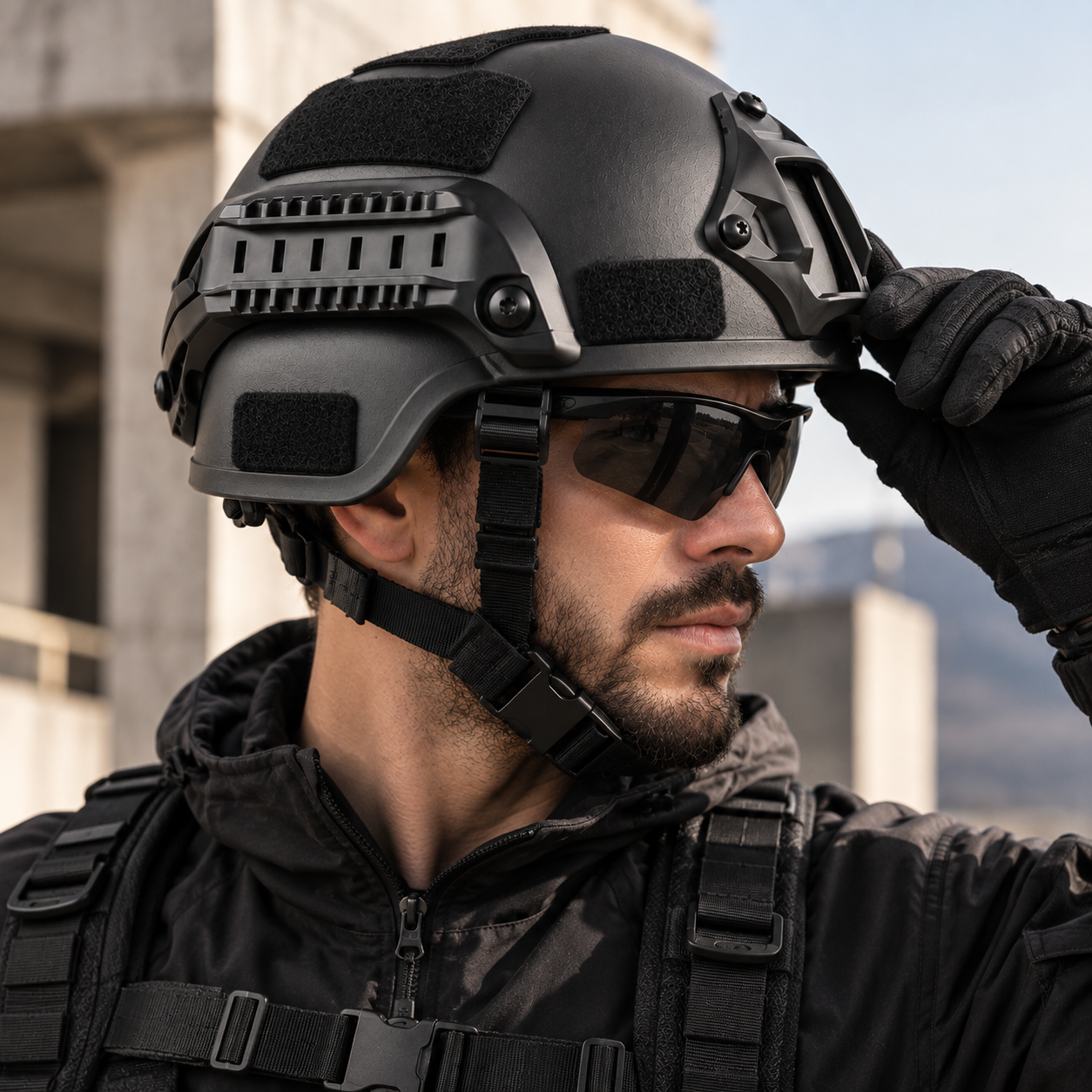 Capacete Tático Mich 2000 Airsoft Montevie
