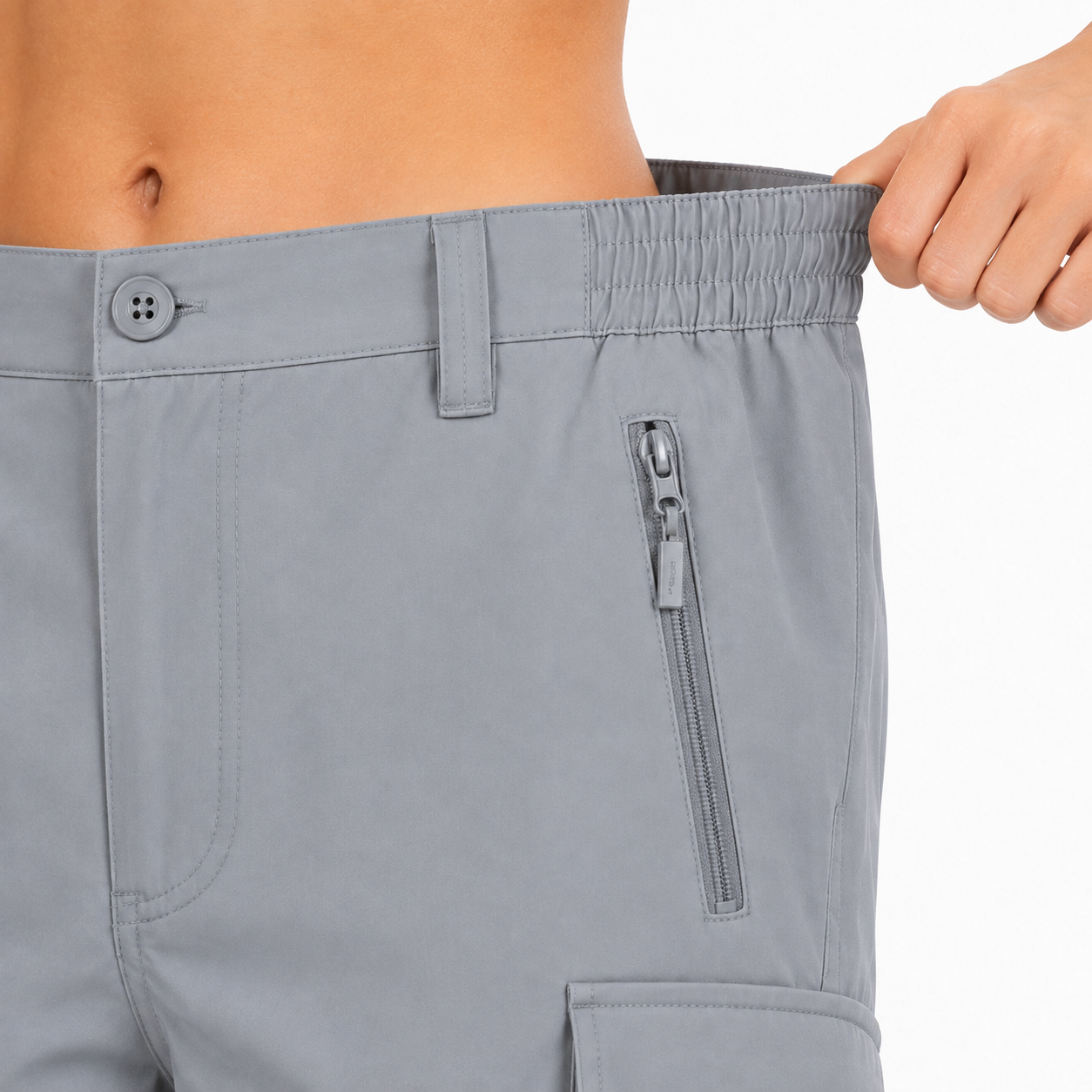Shorts Feminino Cargo Respirável Tech Montevie