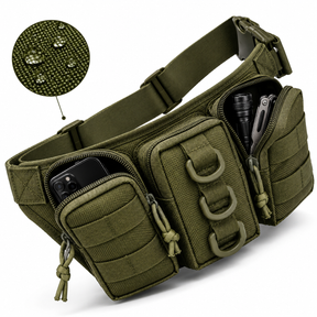 Bolsa de Cintura Impermeável para Trilha e Camping Montevie