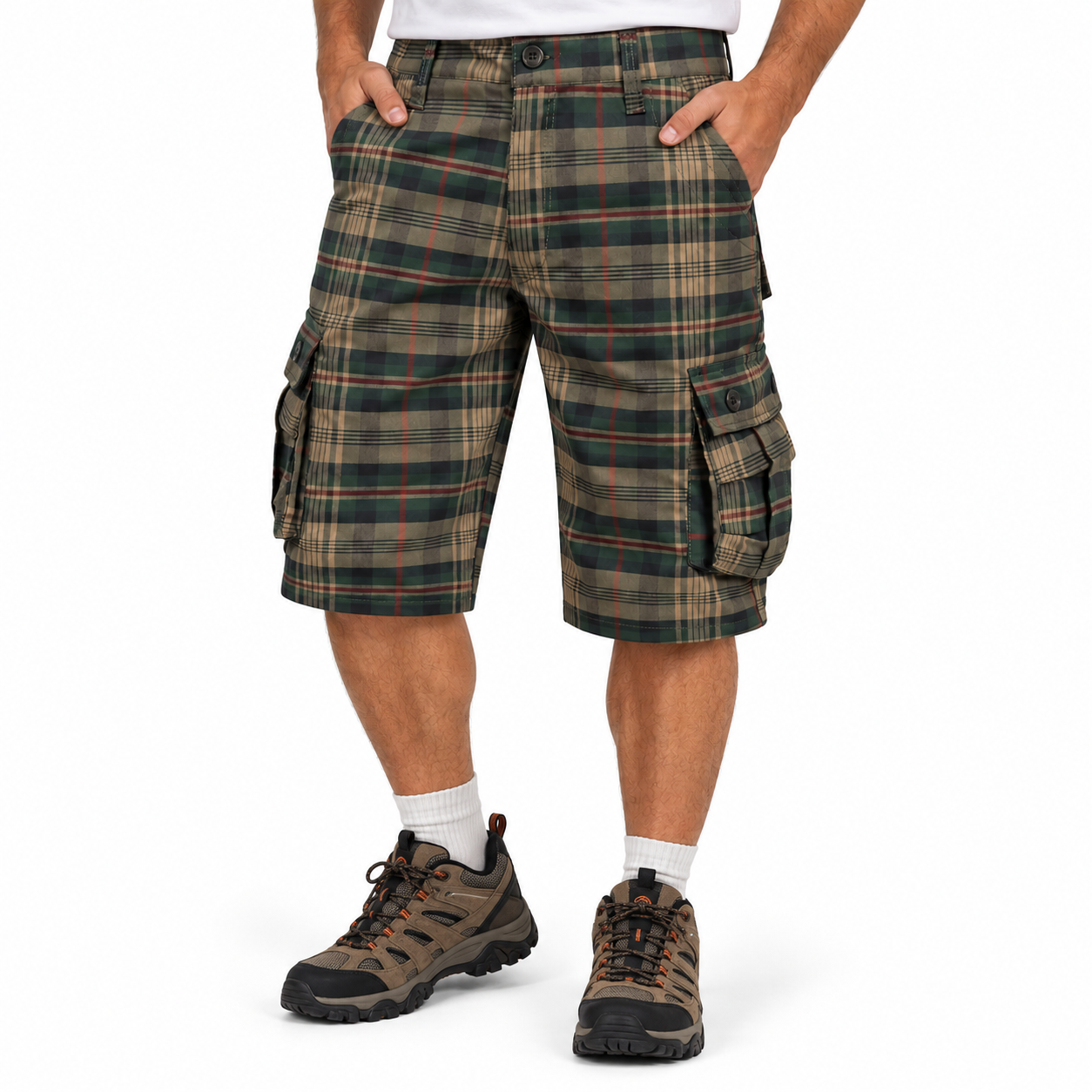 Bermuda Cargo Camuflada Masculina Montevie