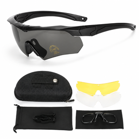 Óculos Tático Militar 3 Lentes Montevie