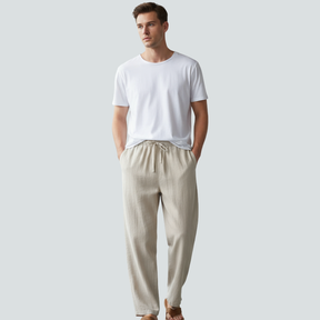 Calça de Linho Premium Old Money Masculina