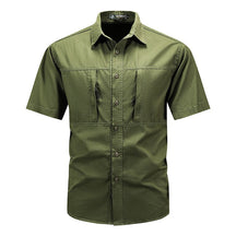 Camisa Masculina Manga Curta Vert Montevie