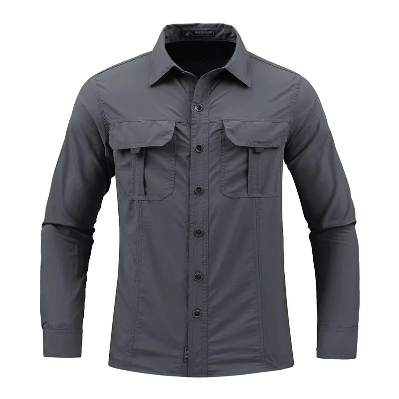 Camisa Masculina Manga Longa Murt Montevie