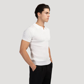 Polo de Algodão Canelado New Money