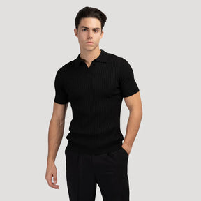 Polo de Algodão Canelado New Money
