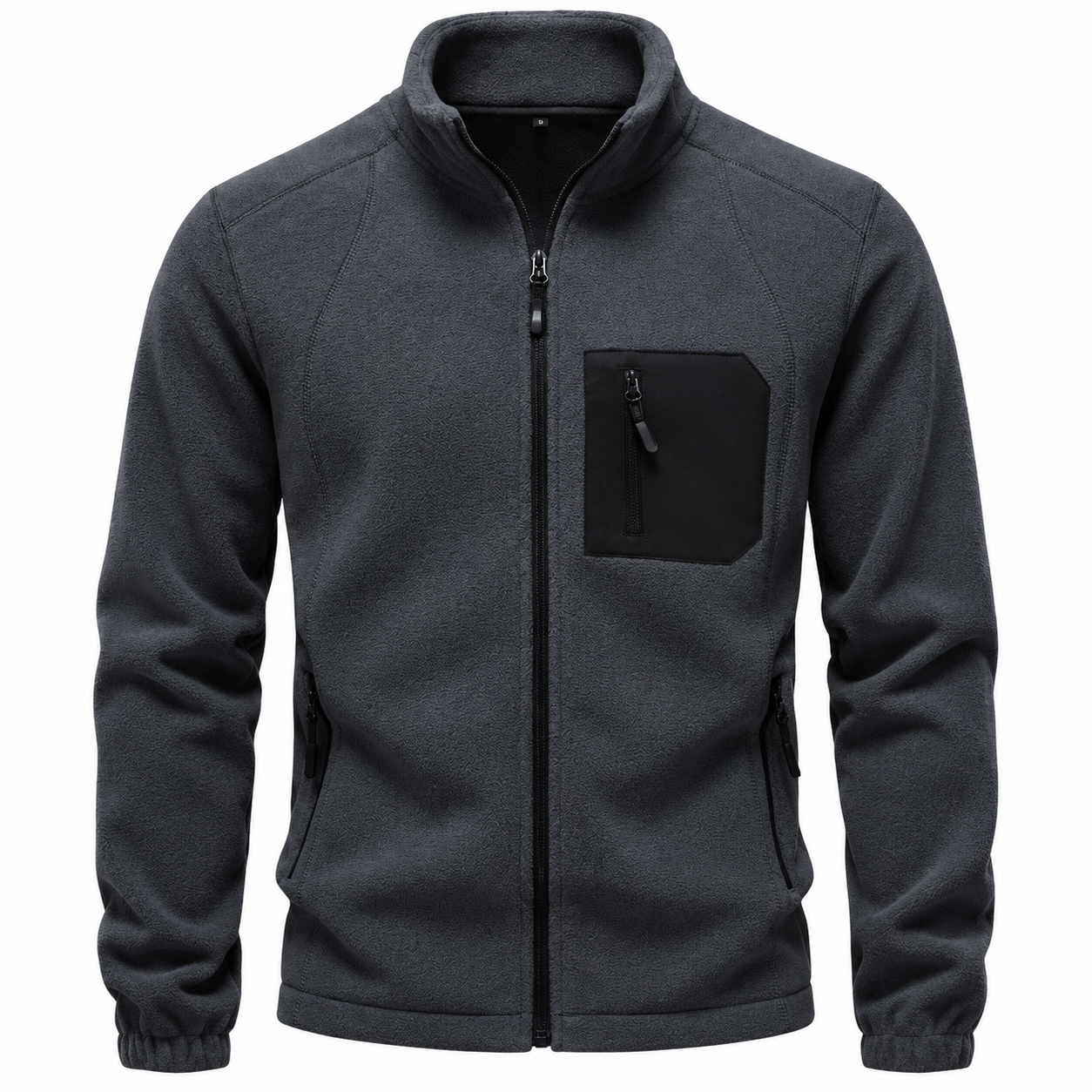 Jaqueta Fleece Tech Masculina Gola Alta Montevie