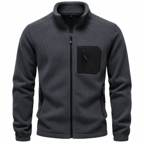 Jaqueta Fleece Tech Masculina Gola Alta Montevie