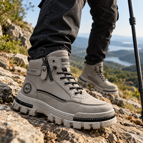 Bota Antiderrapante Masculina Cano Alto Montevie