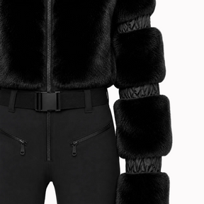 Macacão Feminino Ski Noir Impermeável Térmico Premium Montevie