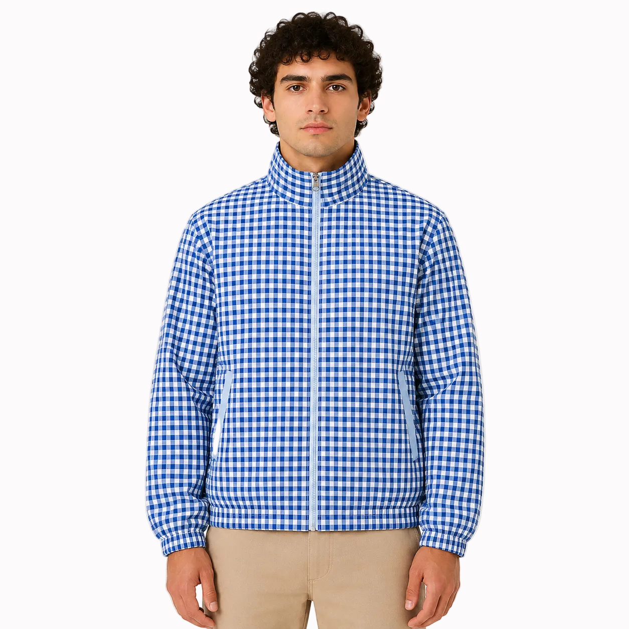 Jaqueta Reversível Masculina FlipCheck Montevie