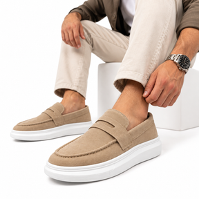 Mocassim Camurça Masculino Comfort Montevie