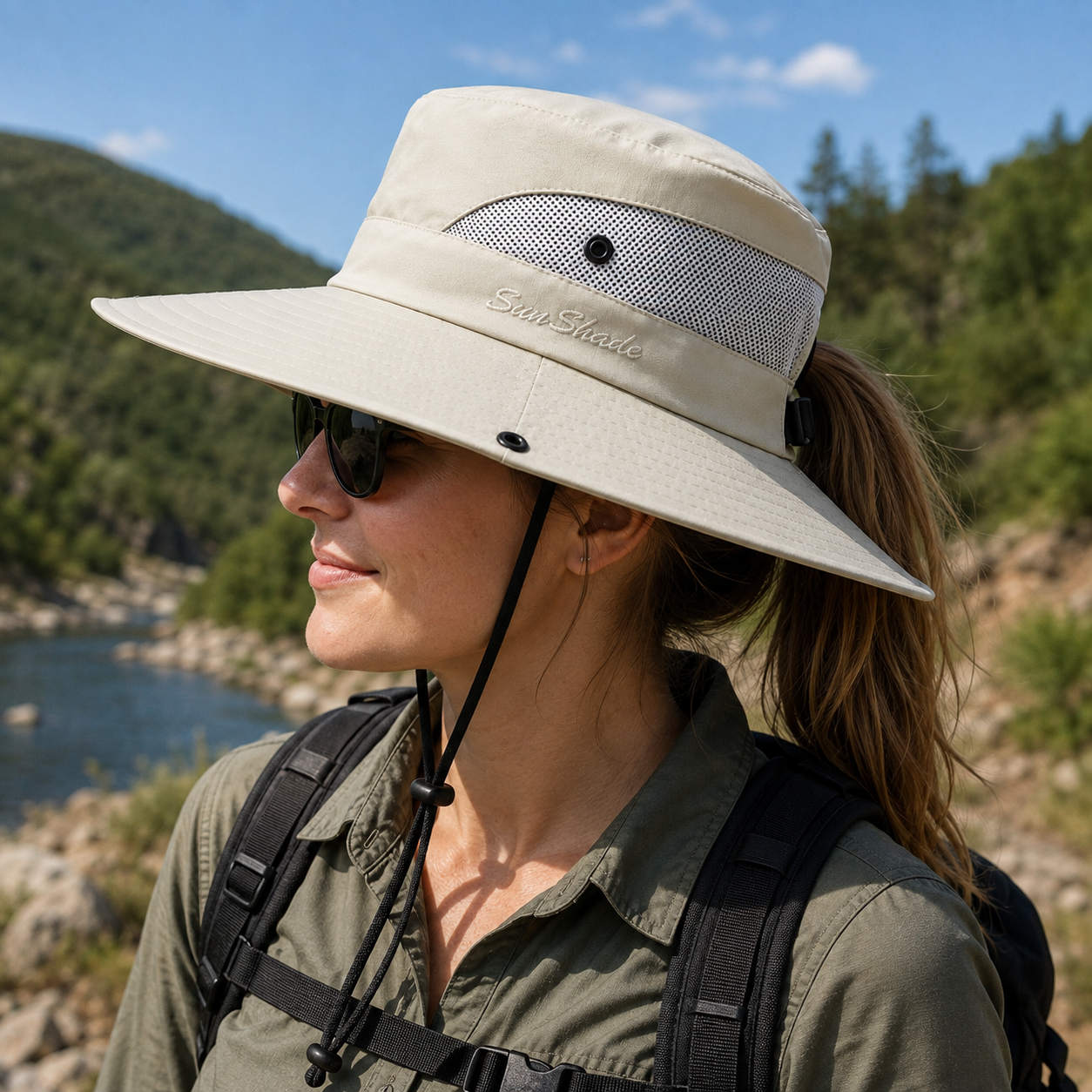 Chapéu Feminino Outdoor Respirável Montevie