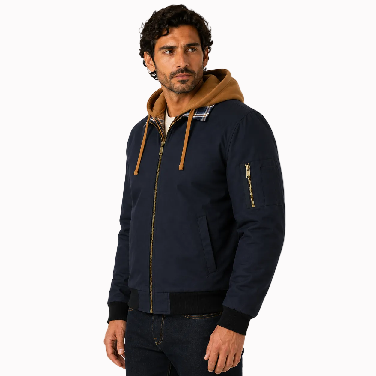 Jaqueta Masculina HoodBomber Montevie